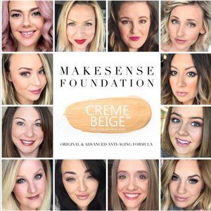 Creme Beige MakeSence Original Foundation by SeneGence